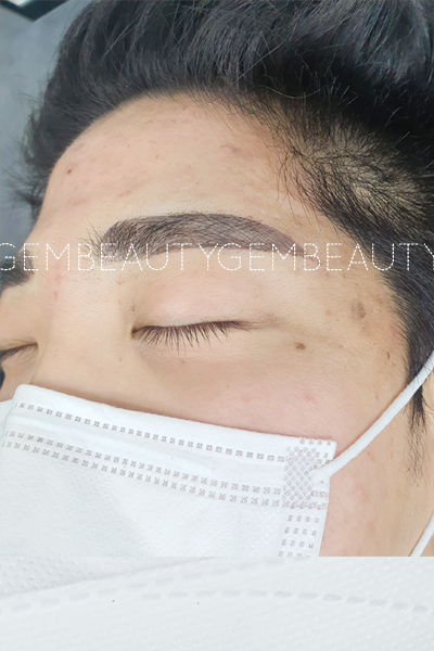 남자 눈썹 문신 부평지이엠