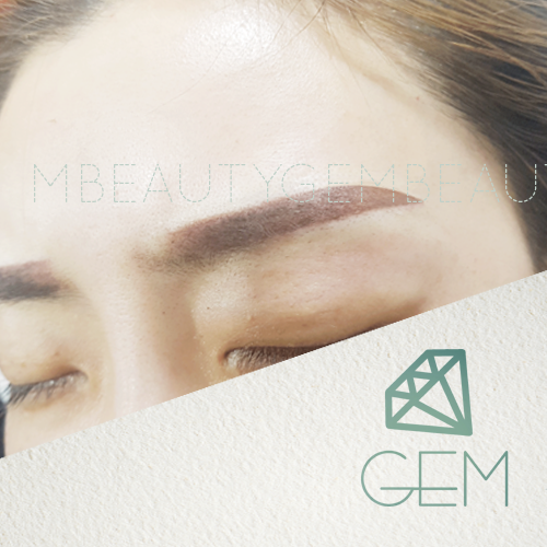 옴브레 눈썹 문신1